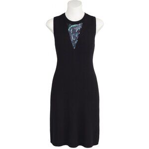 3.1 Phillip Lim Dress Womens Large Black Sequin Cocktail Party Embellished Chic